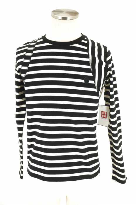 Alexander McQueen（アレキサンダーマックイーン） ボーダーデザインカットソー メンズ トップス
