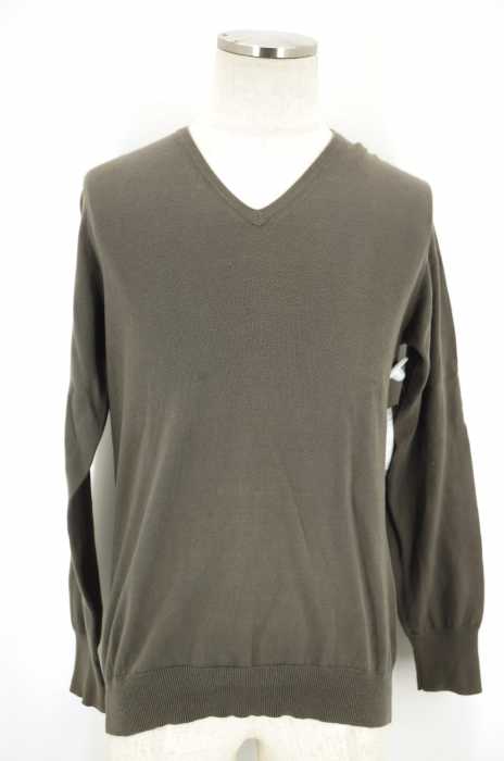 UNITED ARROWS (ユナイテッドアローズ) Vネックコットンニットセーター メンズ トップス