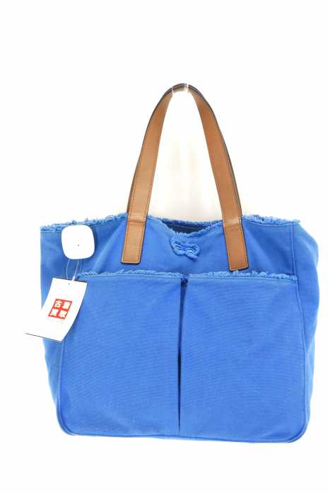 ANYA HINDMARCH（アニヤハインドマーチ） カットオフデザインキャンバスハンドバッグ レディース バッグ