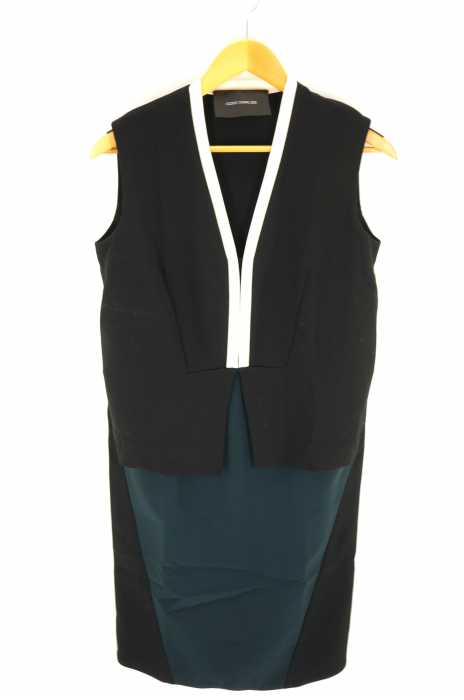 Cedric Charlier（セドリックシャルリエ） カラー切替ワンピース レディース ワンピース
