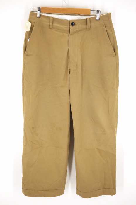 UNIVERSAL PRODUCTS （ユニバーサルプロダクツ） NO TUCK WIDE CHINO TROUSERS メンズ パンツ