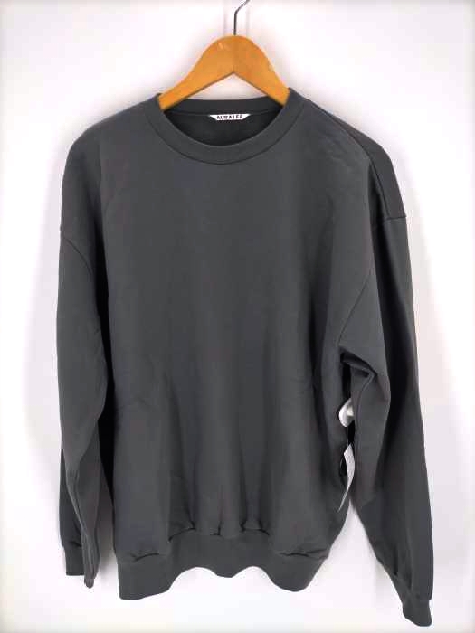 AURALEE（オーラリー） 21AW ELASTIC HIGH GAUGE SWEAT P/O メンズ トップス