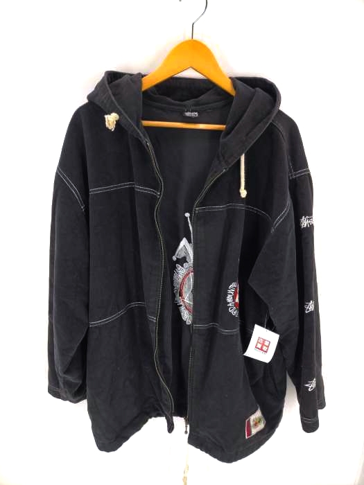 Stussy（ステューシー） 80S MADE IN KOREA  クラウン  ZIPUP HOODIE メンズ トップス