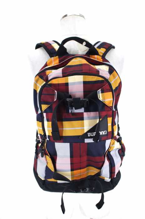 BURTON（バートン） チェック柄バックパック　リュック メンズ 帽子
