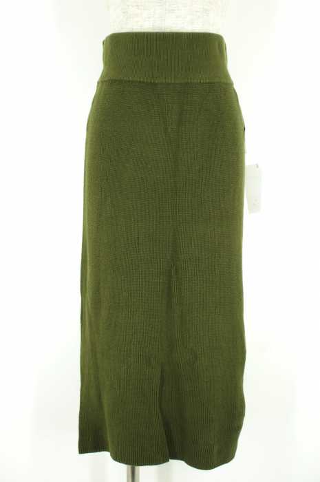MACPHEE (マカフィー) 15SS ミディ丈ニットタイトスカート レディース スカート