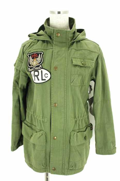 Polo by RALPH LAUREN (ポロバイラルフローレン) フード付きミリタリージャケット レディース アウター