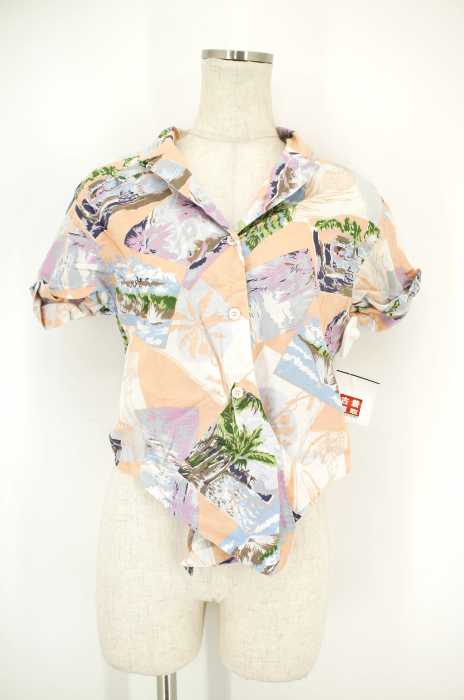 Lily Brown (リリーブラウン) サマーパッチワーク柄シャツ レディース トップス