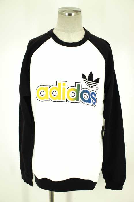 adidas originals (アディダスオリジナルス) プリントスウェットプルオーバー メンズ トップス