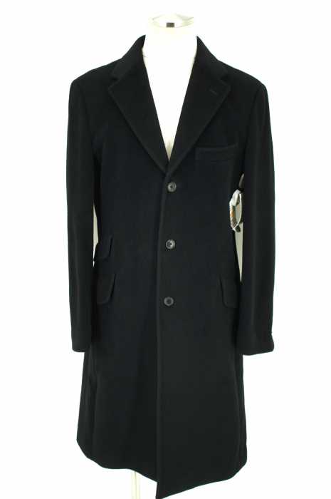 BURBERRY BLACK LABEL （バーバリーブラックレーベル） アンゴラ×ウール3Bチェスターコート メンズ アウター