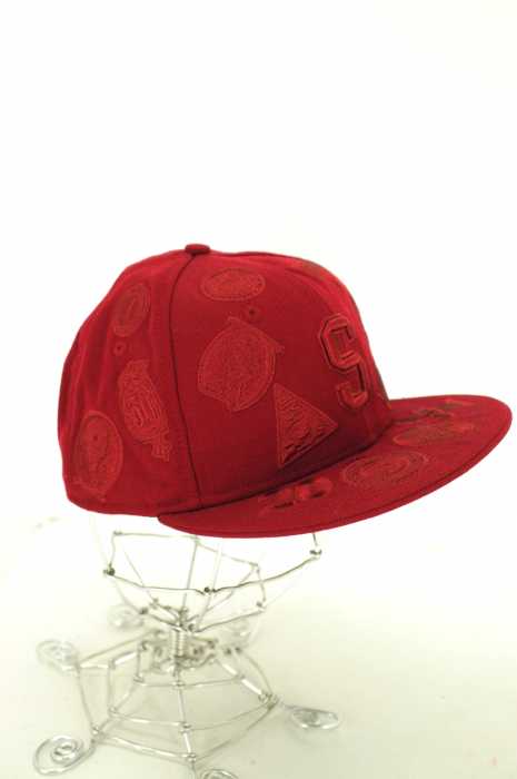 SUPREME ×　NEW ERA (シュプリーム　ニューエラ) 05AW キャッシュマネー 刺繍 メンズ 帽子