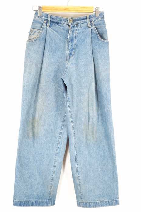 ネオンサイン 344 Used Wide Denim Slacks ワイドデニムスラックス メンズ パンツ