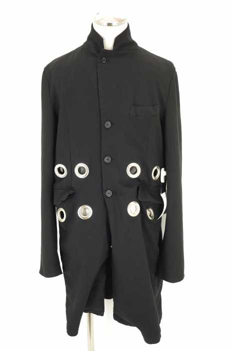 BLACK COMME des GARCONS (ブラックコムデギャルソン) AD2017 ホールリングコート メンズ アウター