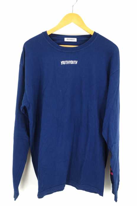 YOUTHYOUTH（ユースユース） YOUTH SLEEVE PRINT L/S TEE スリーブプリント長袖カットソー メンズ トップス