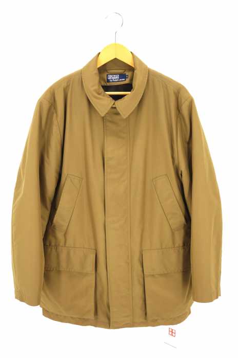 Polo by RALPH LAUREN （ポロバイラルフローレン） ライナー付きポリ比翼ステンカラーコート メンズ アウター