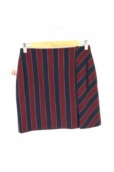 CARVEN （カルヴェン） ウール レジメンストライプ スカート レディース スカート