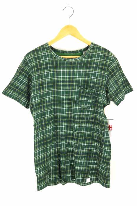 WHITE MOUNTAINEERING（ホワイトマウンテニアリング） JERSEY CHECK PRINT T-SHIRT メンズ トップス