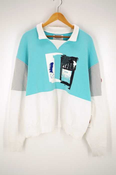 C.E (シーイー) CASUAL COLLARED SWEAT メンズ トップス