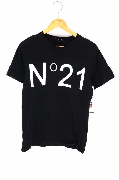 N°21(ヌメロヴェントゥーノ) ロゴプリントTシャツ レディース トップス