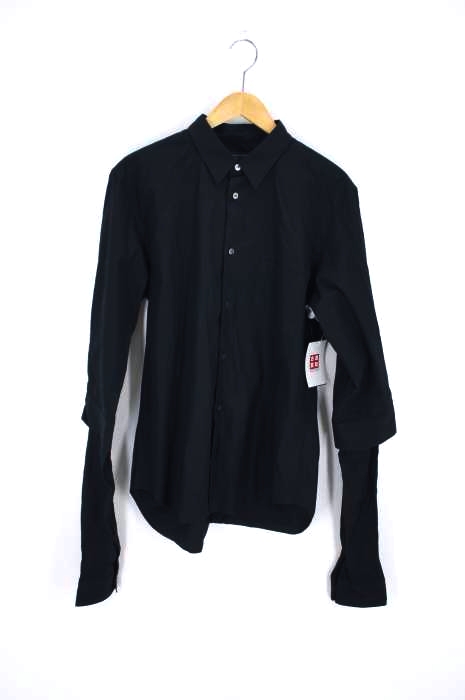 COMME des GARCONS HOMME PLUS（コムデギャルソンオムプリュス） 袖レイヤード長袖シャツ メンズ トップス