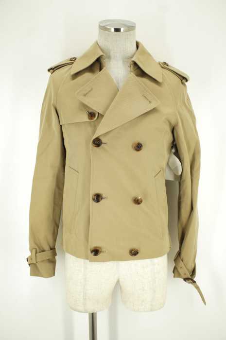 LITHIUM HOMME （リチウムオム） TUCK UP SLEEVE VERY-SHORT TRENCH COAT メンズ アウター