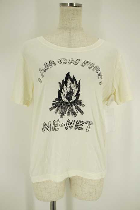 Ne-net (ネネット) 2015 I AM ON FIRE プリントTシャツ レディース トップス
