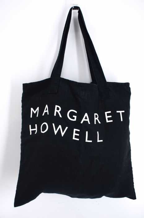 MARGARET HOWELL （マーガレットハウエル） LINEN LOGO BAG トートバッグ レディース バッグ