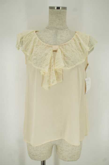 JILLSTUART (ジルスチュアート) 13SS レースデザインノースリーブカットソー レディース トップス