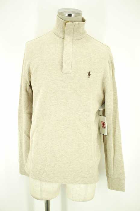 POLO RALPH LAUREN （ポロラルフローレン） エルボーパッチハーフジップ メンズ トップス