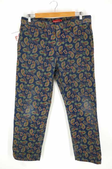 Supreme （シュプリーム） PaisleyWorkPant　ワークパンツ メンズ パンツ