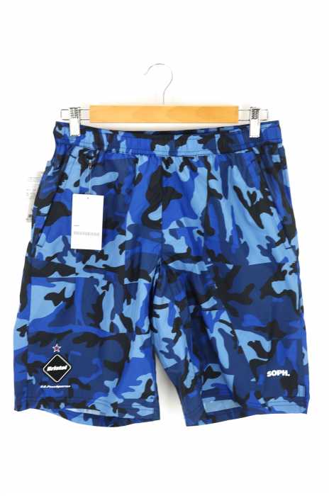 エフシーレアルブリストル エフシーアールビー CAMOUFLAGE PRACTICE SHORTS　カモ柄 メンズ パンツ