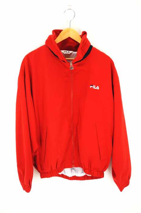 FILA (フィラ) ロゴ刺繍ブルゾン メンズ アウター