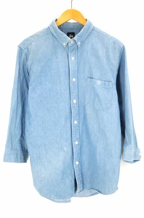 STUSSY (ステューシー) ボタンダウンシャンブレーシャツ メンズ トップス