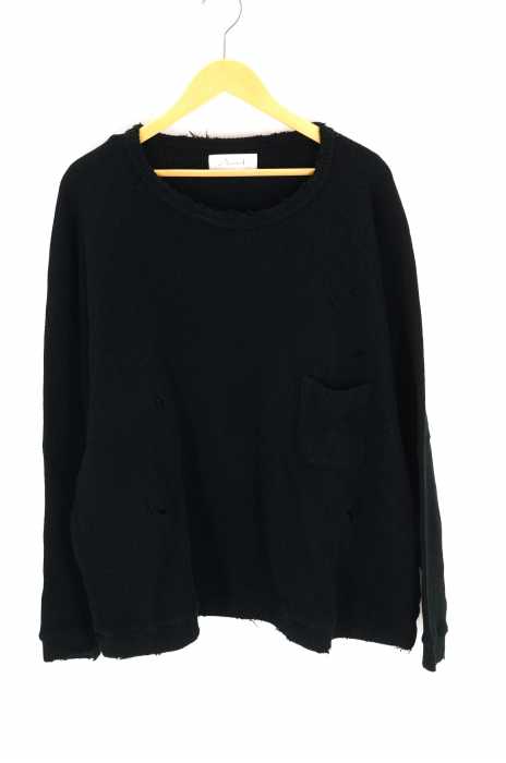 rin（リン） Rib Knit PK Raglan Sleeve メンズ トップス