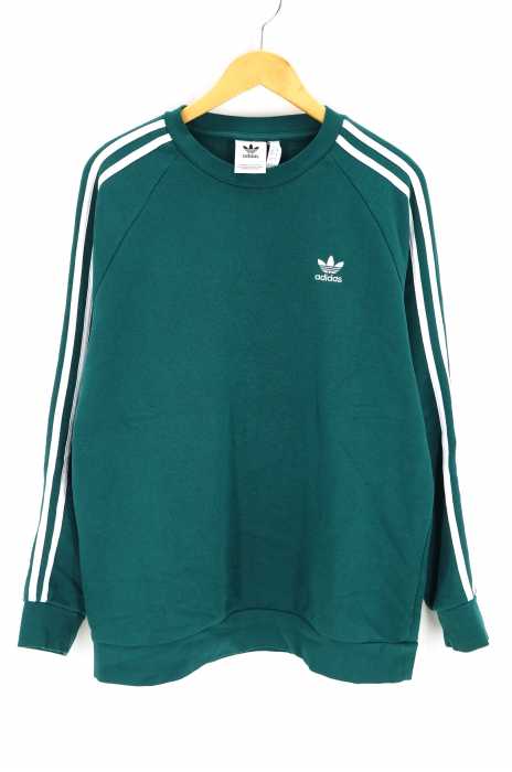 adidas （アディダス） 3ストライプ クルーネックスウェット メンズ トップス