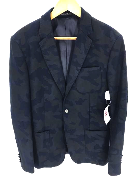 ZARA MAN（ザラマン） カモ柄 テーラードジャケット メンズ アウター