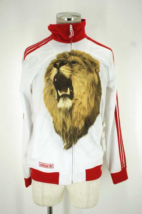 adidas Originals （アディダスオリジナルス） プリントジップアップジャージ メンズ トップス