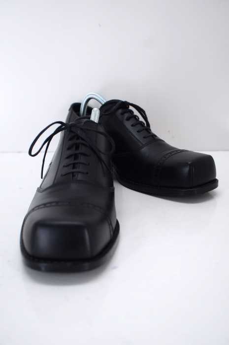 COMME des GARCONS HOMME PLUS (コムデギャルソンオムプリュス) AD2012 スクエアトゥドレスシューズ メンズ シューズ