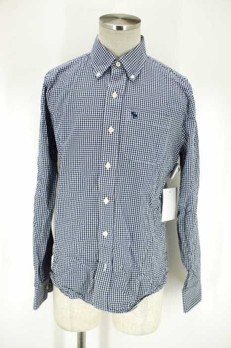 Abercrombie & Fitch （アバクロンビーアンドフィッチ） ギンガムチェックシャツ メンズ トップス