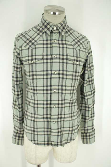 RRL RALPH LAUREN （ダブルアールエル ラルフローレン） スナップボタンチェックシャツ レディース トップス
