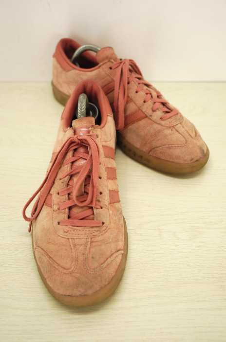 adidas (アディダス) HAMBURG スウェードローカットスニーカー メンズ シューズ