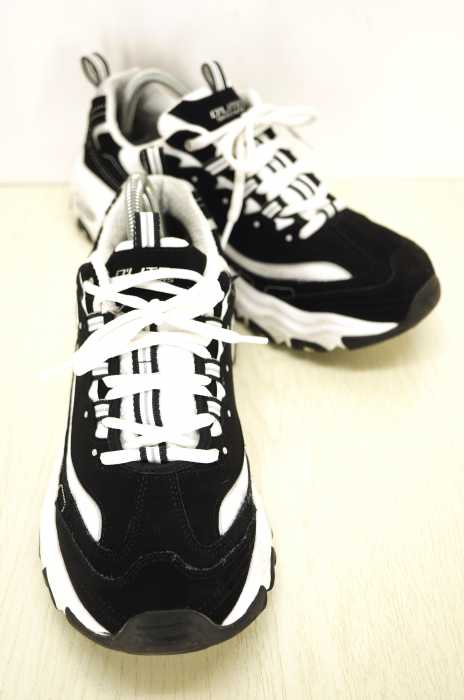SKECHERS（スケッチャーズ） DLITES BLACK WHITE メンズ シューズ