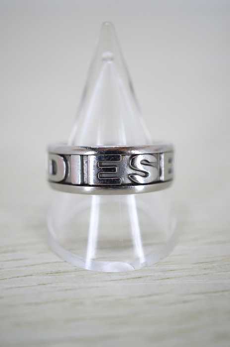 DIESEL （ディーゼル） ロゴ刻印リング STEEL10 メンズ アクセサリー