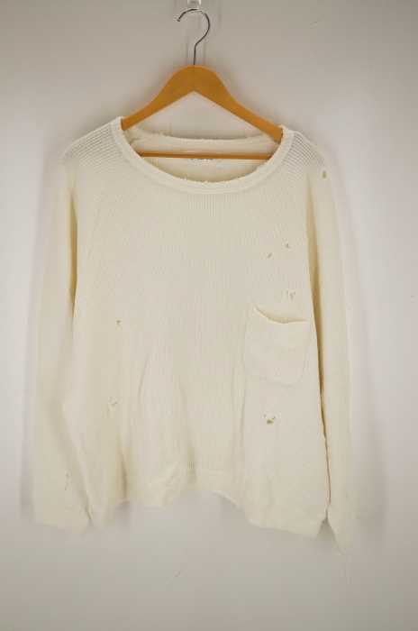 rin（リン） Rib Knit PK Raglan Sleeve メンズ トップス