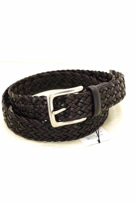 Paul Smith （ポールスミス） 編み込みレザーベルト メンズ ファッション雑貨