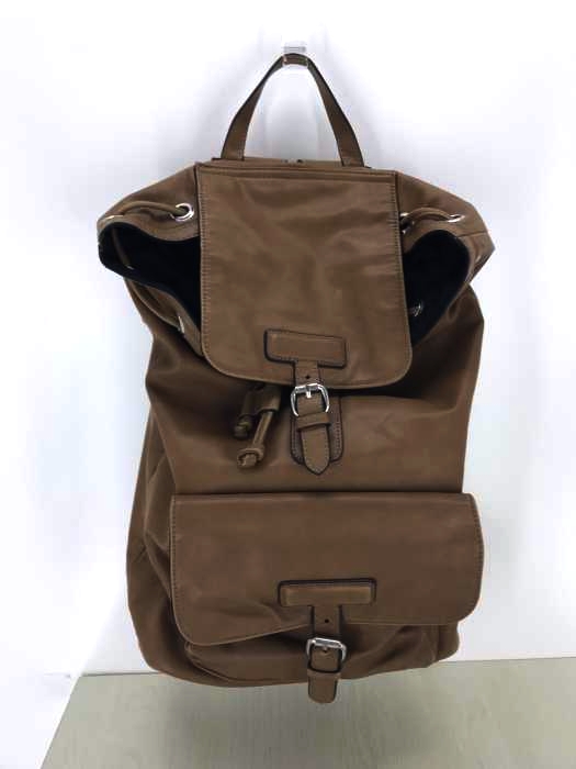 ZARA MAN(ザラマン) レザー バックパック メンズ バッグ