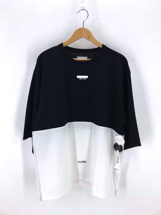 SHAREEF（シャリーフ） PE PLAIN STICH 2TONE BIG-T メンズ トップス