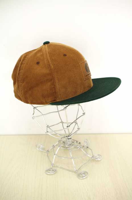 STARTER×Carhartt （スターター×カーハート） コーデュロイ切替ベースボールキャップ メンズ 帽子