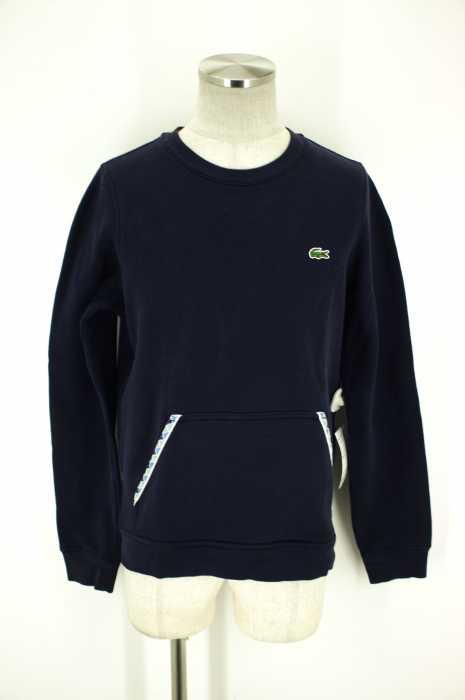 Lacoste LVE （ラコステライブ） ポケット付きスウェットトレーナー メンズ トップス