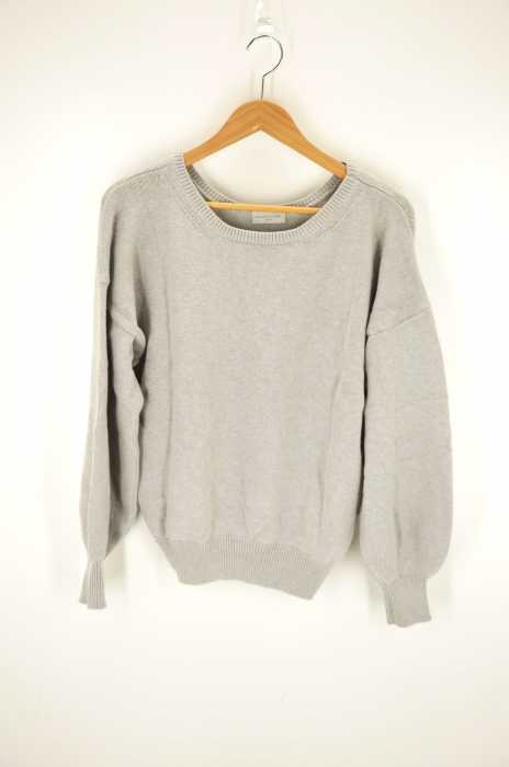 DEUXIEME CLASSE（ドゥーズィエムクラス） Big Sleeve Knit カシミヤ混クルーネックニット レディース トップス