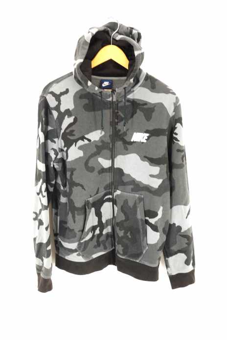 NIKE （ナイキ） CLUB FZ HOODY WDLND CAMO ウッドランドカモ フーディー パーカー メンズ トップス